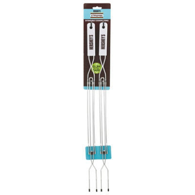 Mr Bar B Q  Hershey S'Mores 2 Pack Extension Forks With Glow In The Dark Handle 1 Count - Each - Image 3