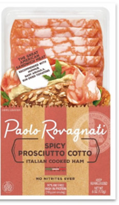 Paolo Rovagnati Prosciutto Cotto Spicy - 6 OZ - Image 1