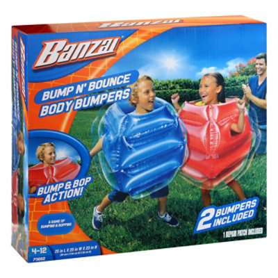 Banzai Bump N' Bounce Body Bumpers 2 Count - Each - Image 1