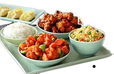 Signature Cafe Asian Chicken Bamboo Family Meal Hot - Each - Image 1