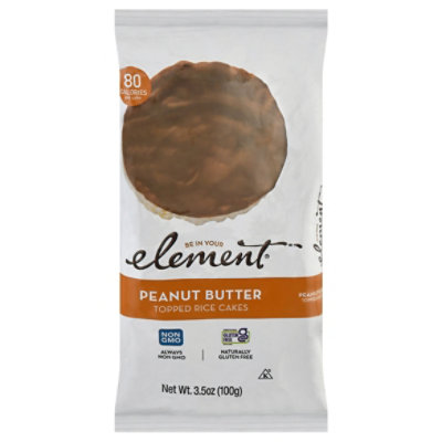 Element Peanut Butter Rice Cakes Snacks - 3.5 Oz - Image 3