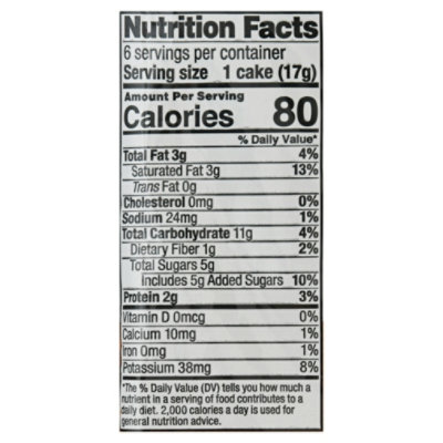 Element Peanut Butter Rice Cakes Snacks - 3.5 Oz - Image 4