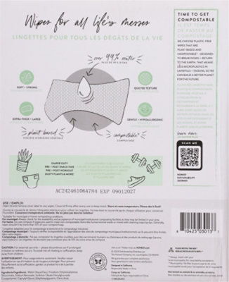 Honest Plant Based Baby Wipes - 288 CT - Image 4
