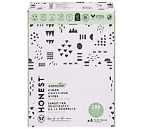 Honest Plant Based Baby Wipes - 288 CT