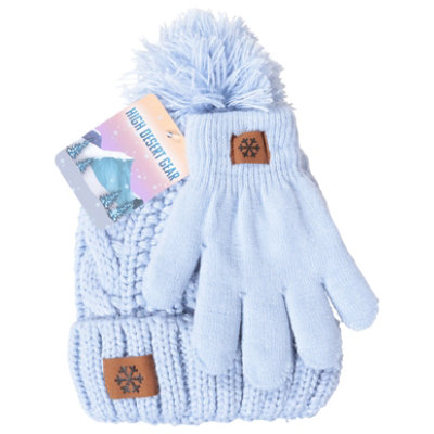 High Desert Gear Girls Hat Gloves Set - Each - Image 3