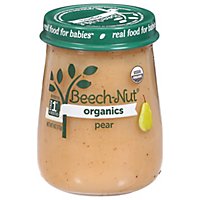 Beechnut Org Stg 1 Pear Baby Food Jar - 4 OZ - Image 3
