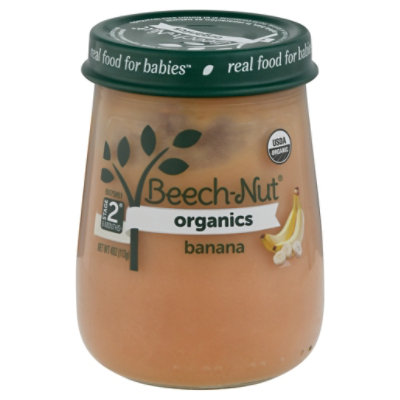 Beechnut Org St 2 Banana Baby Food - 4 OZ - Image 2