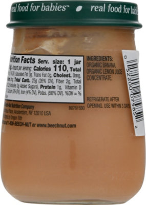 Beechnut Org St 2 Banana Baby Food - 4 OZ - Image 5