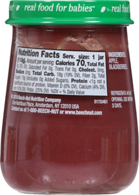 Beechnut Naturals St 2 Apple Blkbry Jar - 4 OZ - Image 5