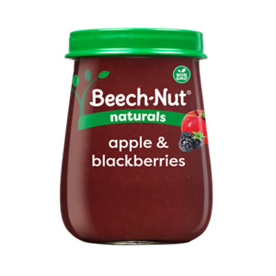 Beechnut Naturals St 2 Apple Blkbry Jar - 4 OZ - Image 1