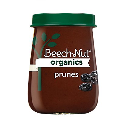 Beechnut Org Stg 1 Prunes Baby Food Jar - 4 OZ - Image 2