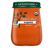 Beech-Nut Organics Stage 1 Carrots Baby Food - 4 Oz