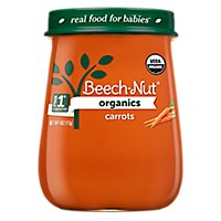 Beech-Nut Organics Stage 1 Carrots Baby Food - 4 Oz - Image 1