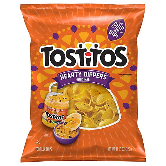 Tostitos Hearty Dippers Tortilla Chips - 11.5 Oz