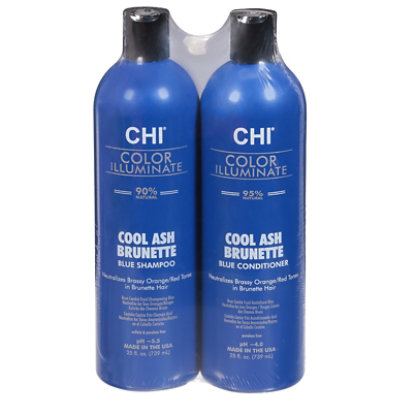 Chi Clr Ill Cool Ash Brunet Duo - 50 FZ - albertsons