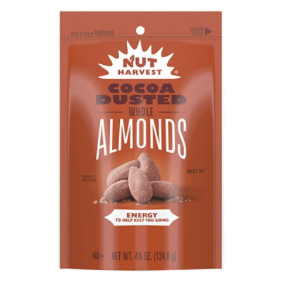 Nut Harvest Cocoa Dusted Almonds - 4.75 Oz - Image 3