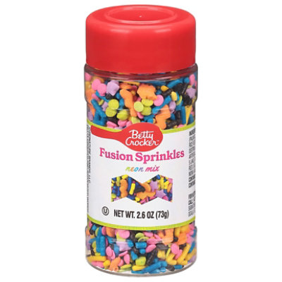 Betty Crocker Neon Fusion Sprinkles - 2.6 OZ - Image 3