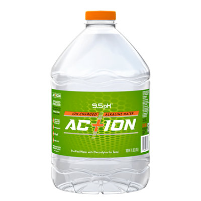AC+ION No Flavor Alkaline Water Bottle - 101.4 Oz