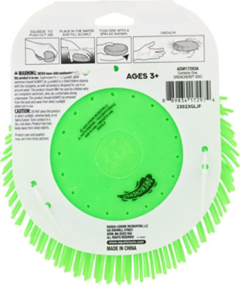 Aqua Kooky Drencher Disk Grn - EA - Image 4