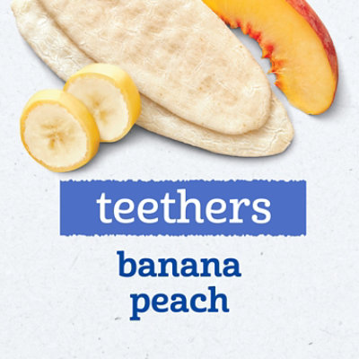 Gerber Banana Peach Snack Box for Baby Teethers - 12-1.7 Oz - Image 2