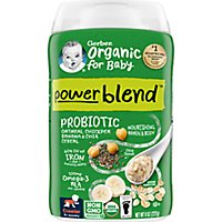Gerber Organic For Baby Power Blend Cereal - 8 Oz - Image 1