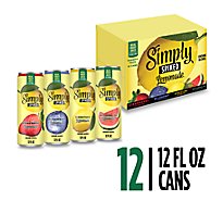 Simply Spiked Lemonade Variety Pack In Cans - 12-12 FZ