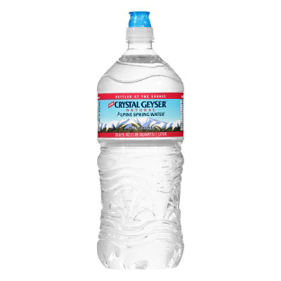 Crystal Geyser Alpine Spring Water Sport - 1 LT - Image 3