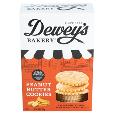 Dewey's Bakery Moravian Peanut Butter Cookie - 8.5 Oz - Image 3