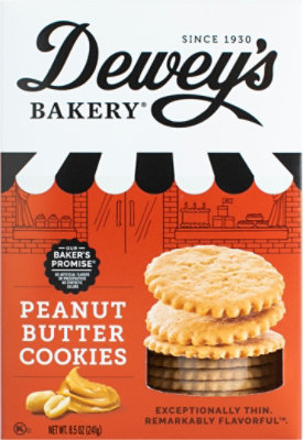 Dewey's Bakery Moravian Peanut Butter Cookie - 8.5 Oz - Image 2