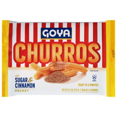 Goya Churros With Sugar & Cinnamon Packet - 9.7 Oz - Image 1