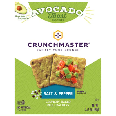 Crunchmaster Cracker Avocado Toast S&p - 3.54 OZ - Image 1