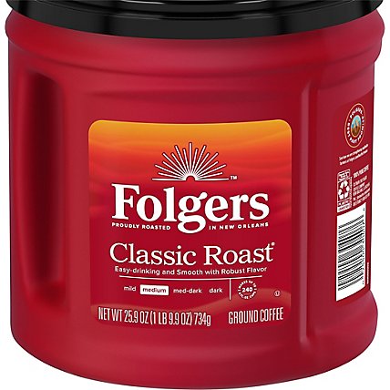 Folgers Classic Roast - 25.9 OZ - Image 5