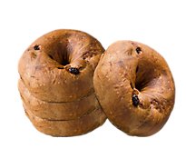 Cinnamon Raisin Bagels 4 Count - EA