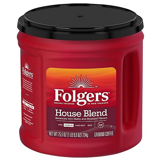Folgers 25.9 Ounce House Blend - 25.9 OZ