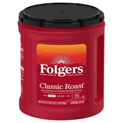 Folgers Classic Roast - 33.7 OZ - Image 4