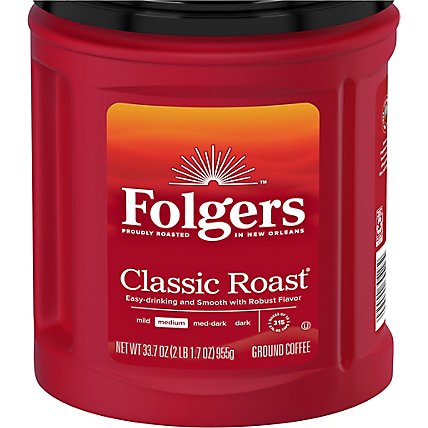 Folgers Classic Roast - 33.7 OZ - Image 6