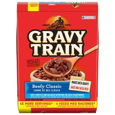 Gravy Train Beefy Classic - 14 LB - Image 1