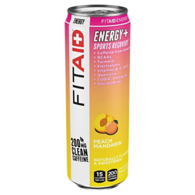 Lifeaid Beverage Energy Rtd Peach Mandarn - 12 FZ - Image 3