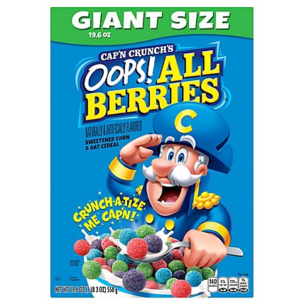 Cap'n Crunch Oops Giant All Berries - Each - Image 3