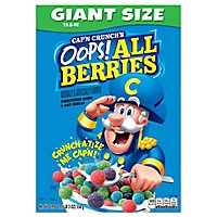 Cap'n Crunch Oops Giant All Berries - Each - Image 1