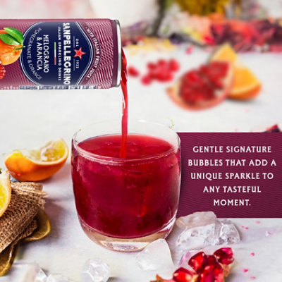 Sanpellegrino Melograno & Arancia Sparkling Beverage Can - 24-11.15 Fl. Oz. - Image 5