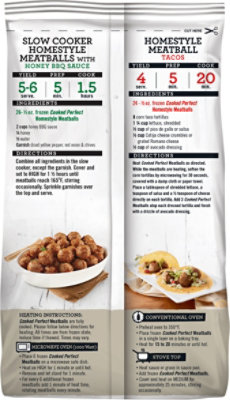 Cooked Perfect Cooked Homestyle Meatballs - 28 oz - Image 6