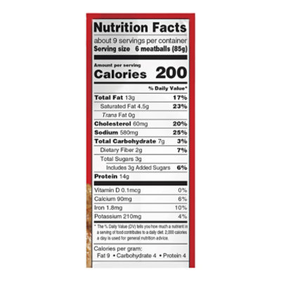 Cooked Perfect Cooked Homestyle Meatballs - 28 oz - Image 4