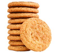 Snickerdoodle Cookies Jumbo 10 Count - EA