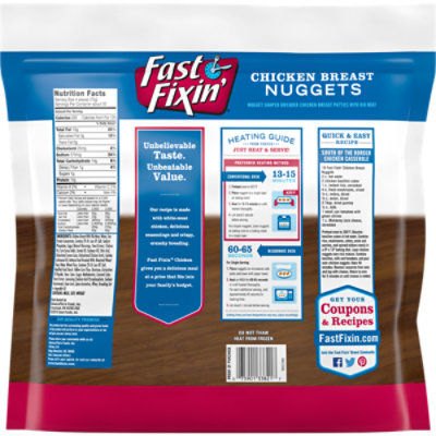 Fast Fixin Chicken Nugget Family Size - 56 OZ - Image 1