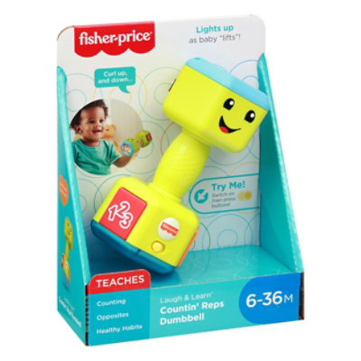 Fisher Laugh N Learn Dumbbell EA JewelOsco