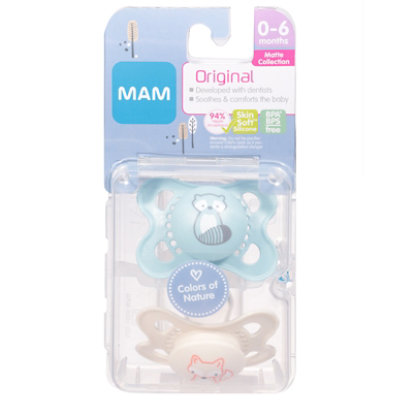 Mam Matte Deco Pacifiers 0-6 Months - 2 CT - Image 3