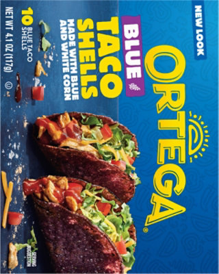 Ortega Blue Corn Taco Shells - 4.1 Oz - Image 6