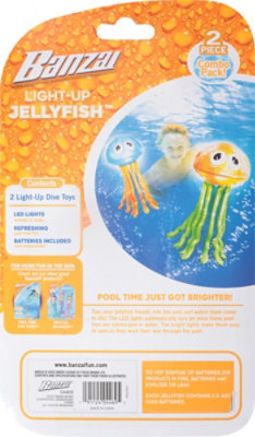 Banzai Light Up Jelly Fish - 2 Count - Image 4