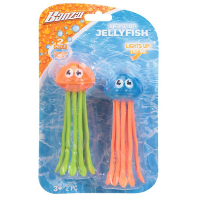 Banzai Light Up Jelly Fish - 2 Count - Image 1